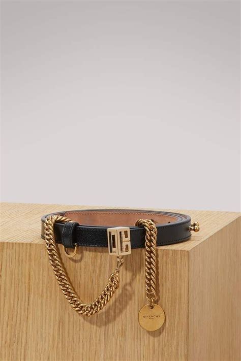 givenchy women belt|Givenchy chain belt.